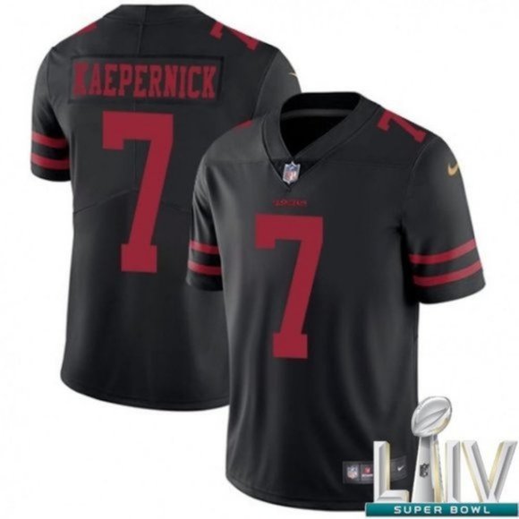 black on black kaepernick jersey